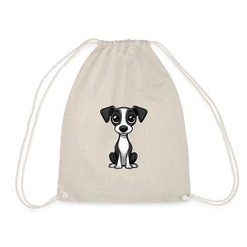 Whippet Chien Comique Bébé - Sac de sport léger - nature - Devant