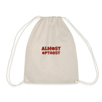 almost optimist - Drawstring Bag - nature - Front
