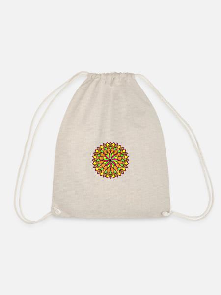 Mandala - Turnbeutel - Natur
