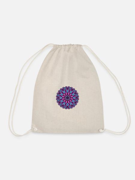 Mandala - Turnbeutel - Natur