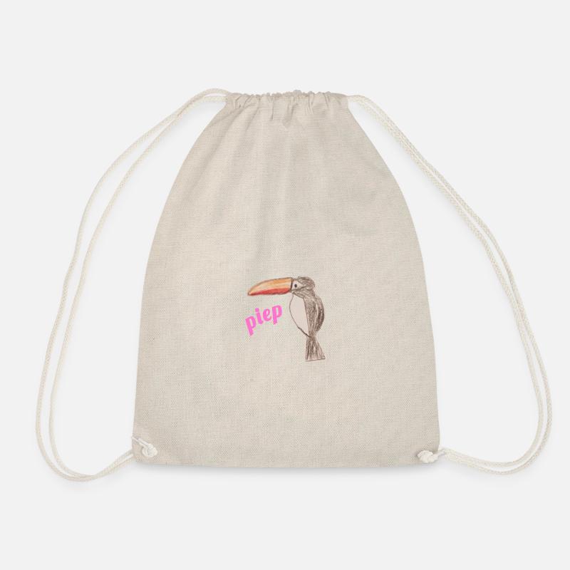 Beetle Luca Tuca - Drawstring Bag - nature