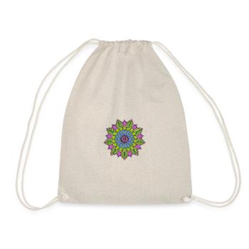 Mandala - Drawstring Bag - nature - Front