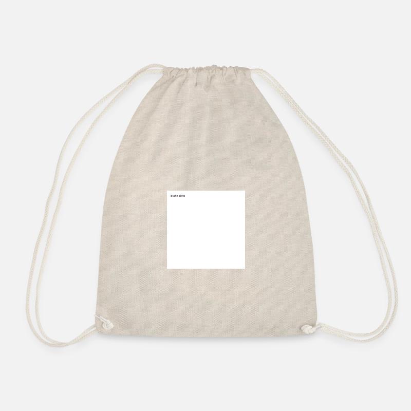 blank slate - Turnbeutel - Natur