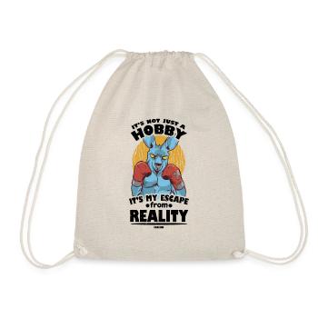 La boxe ce n’est pas seulement un passe-temps, c’est mon évasion de Re - Sac de sport léger - nature - Devant
