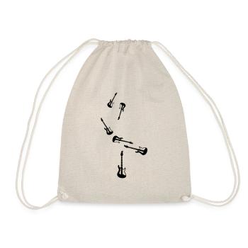 Symbole de guitare - Sac de sport léger - nature - Devant