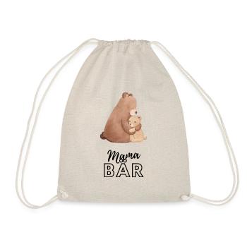 Mama Bär - Turnbeutel - Natur - Vorne