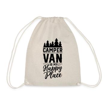 Camping-car Est Mon emplacement chanceux Caravane - Sac de sport léger - nature - Devant