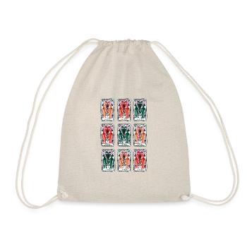 Carte d’amoureux - Sac de sport léger - nature - Devant
