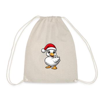 Oie Noël mignon - Sac de sport léger - nature - Devant