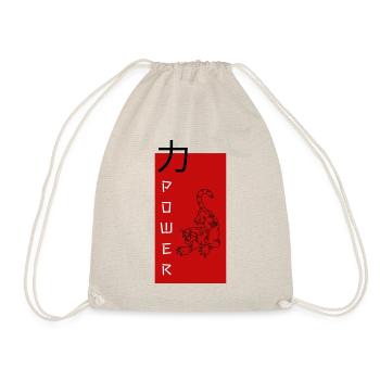 Panther POWER - Drawstring Bag - nature - Front