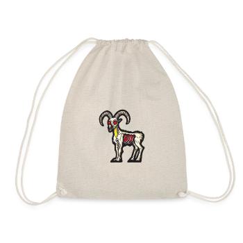 Mountain Goat Halloween Animal - Drawstring Bag - nature - Front