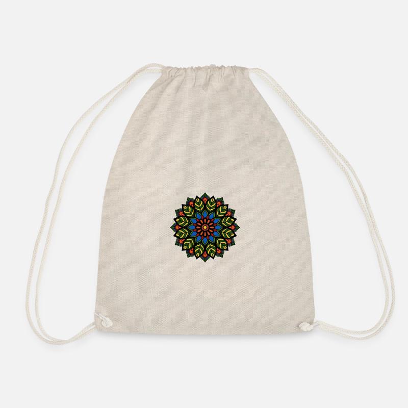 Mandala - Turnbeutel - Natur