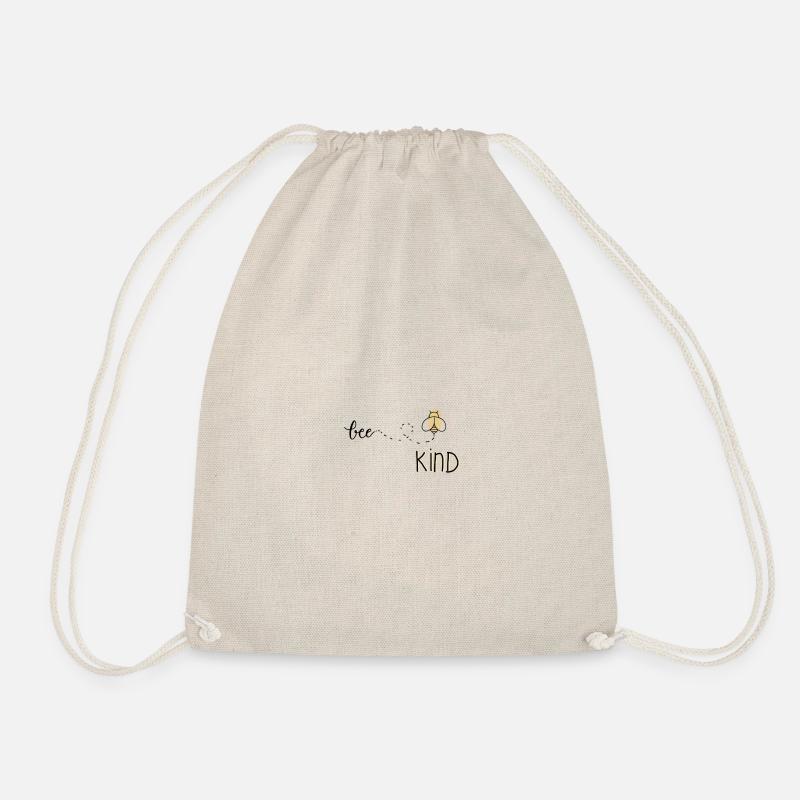 Bee Kind | Bienen Outfit - Turnbeutel - Natur