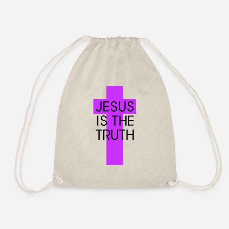jesus is the truth - Turnbeutel - Natur