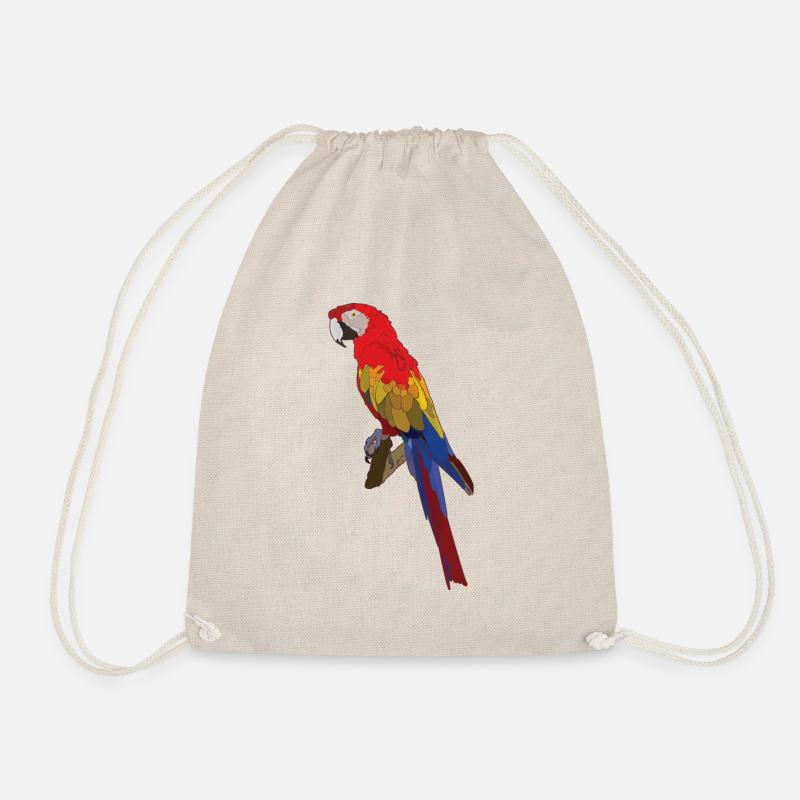 Le perroquet - Sac de sport léger - nature