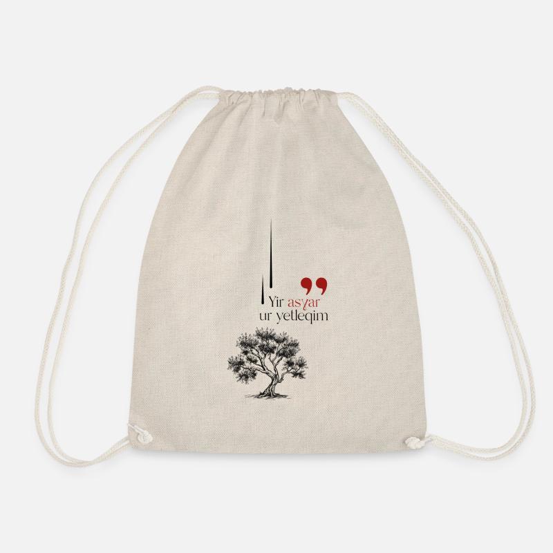 Amazigh proverb - Drawstring Bag - nature