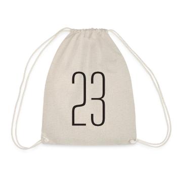 23 - Drawstring Bag - nature - Front