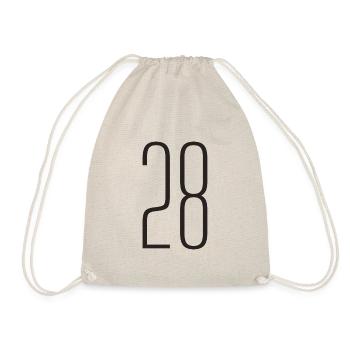 28 - Drawstring Bag - nature - Front