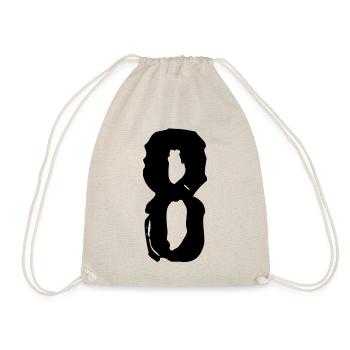 Maillot à 8 chiffres - Sac de sport léger - nature - Devant