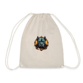 Pit bull - Drawstring Bag - nature - Front