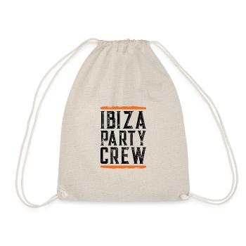 Ibiza Party Crew - Drawstring Bag - nature - Front