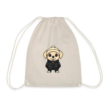 Chien Labrador Hiver - Sac de sport léger - nature - Devant