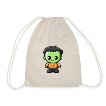 Zombie Halloween Dessin animé - Sac de sport léger - nature - Devant
