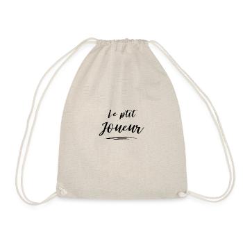 Le Ptit Joueur Motif foncé - Sac de sport léger - nature - Devant