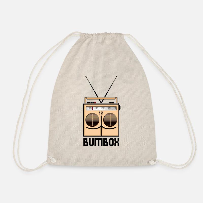bumbox version I - Drawstring Bag - nature