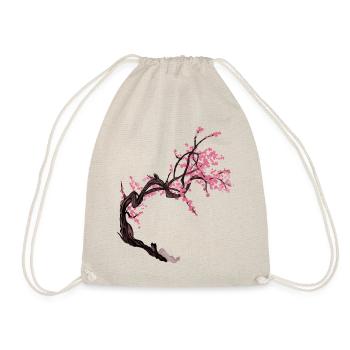 Sakura tree - Drawstring Bag - nature - Front