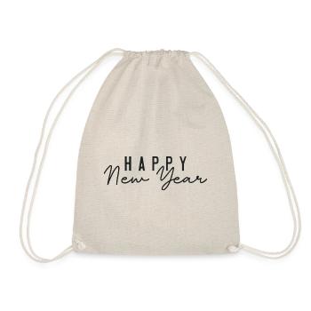Happy New Year - Drawstring Bag - nature - Front