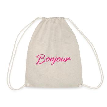 bonjour - Sac de sport léger - nature - Devant