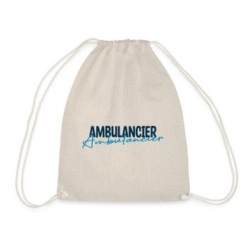 Ambulancier. - Sac de sport léger - nature - Devant