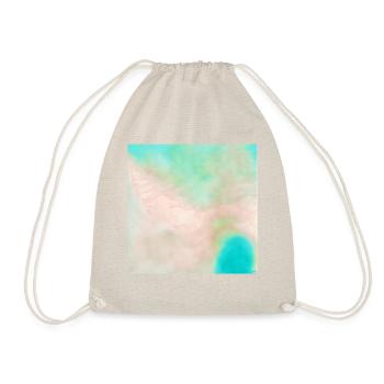Atoll beach watercolor beige nature - Drawstring Bag - nature - Front