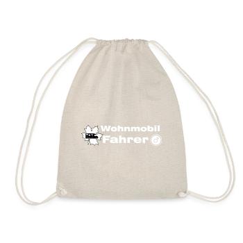 WoMo -1018 - Wohnmobil-Fahrer - Turnbeutel - Natur - Vorne