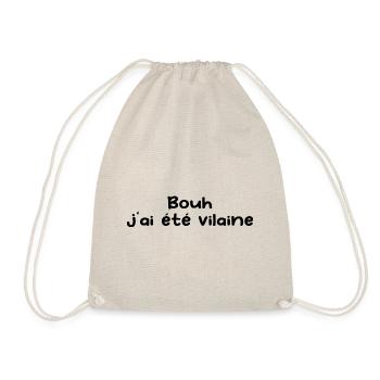 bouh j'ai été vilaine - Sac de sport léger - nature - Devant