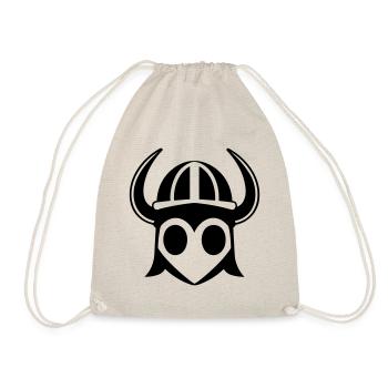 Wikingerhelm Krieger - Turnbeutel - Natur - Vorne