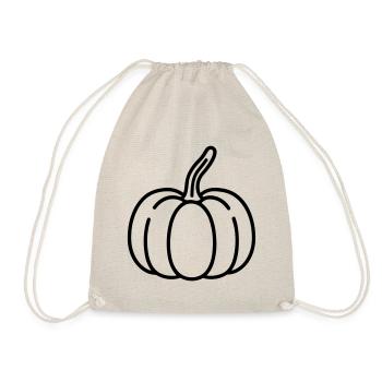 citrouille - Sac de sport léger - nature - Devant