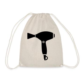 Hair dryer - Drawstring Bag - nature - Front