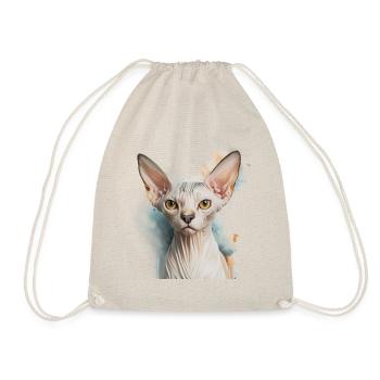 Chat Sphynx pour les amoureux des chats - Sac de sport léger - nature - Devant