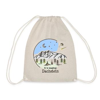 Hoher Dachstein Massiv Ramsau Wanderung Wandern - Turnbeutel - Natur - Vorne