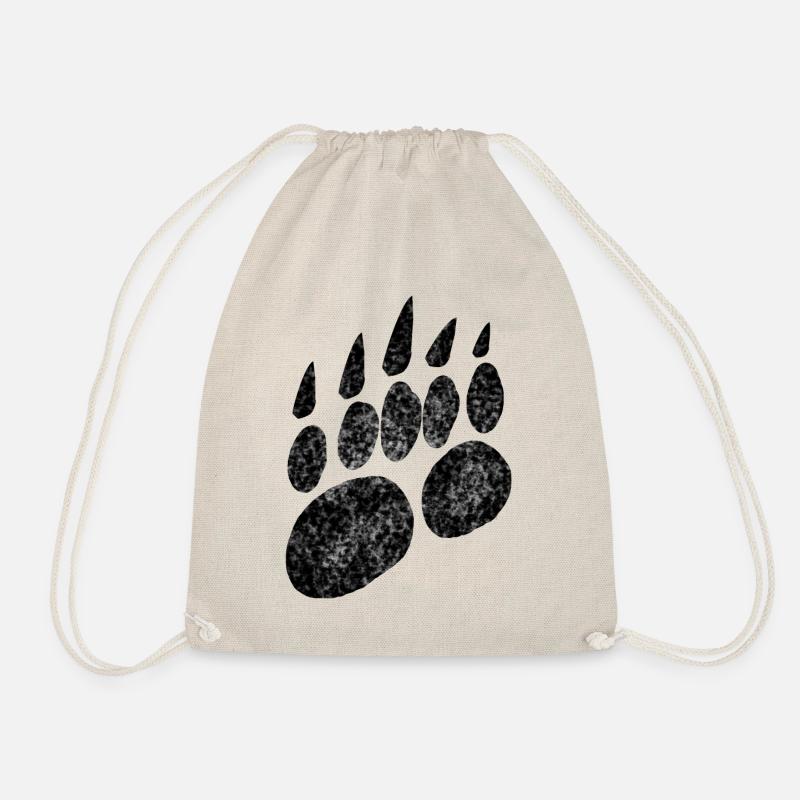 Patte d'ours patte d'ours - Sac de sport léger - nature