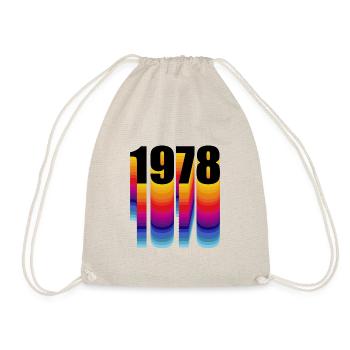 1978 année de naissance - Sac de sport léger - nature - Devant