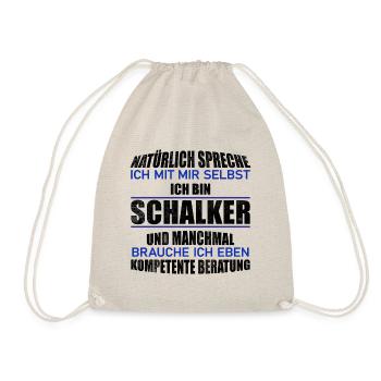 Schalker Beratung Geschenkidee - Turnbeutel - Natur - Vorne
