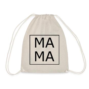 Mama Mama - Turnbeutel - Natur - Vorne