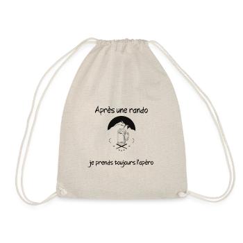 Après une rando apéro - Sac de sport léger - nature - Devant
