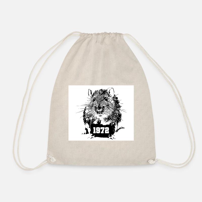 Ratte 1972 - Turnbeutel - Natur