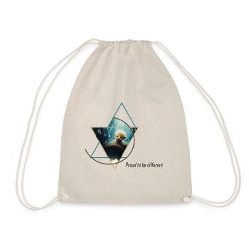 Hybride paresseux-ours fluffy - Sac de sport léger - nature - Devant