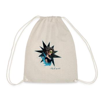 Fille rock - Sac de sport léger - nature - Devant
