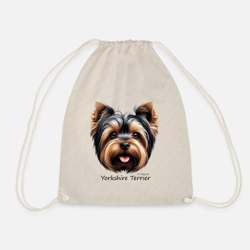 Yorkshire Terrier - Turnbeutel - Natur